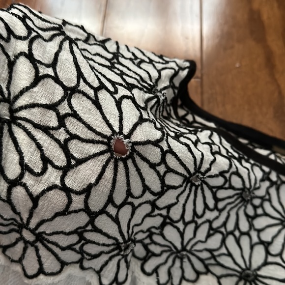 Free People cream flower blouse - Picture 3 of 4